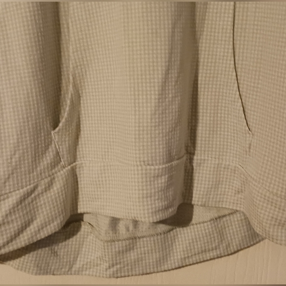 Weatherproof Vintage Green & White Lightweight Hoodie.‎ Sz. Small - Picture 3 of 10